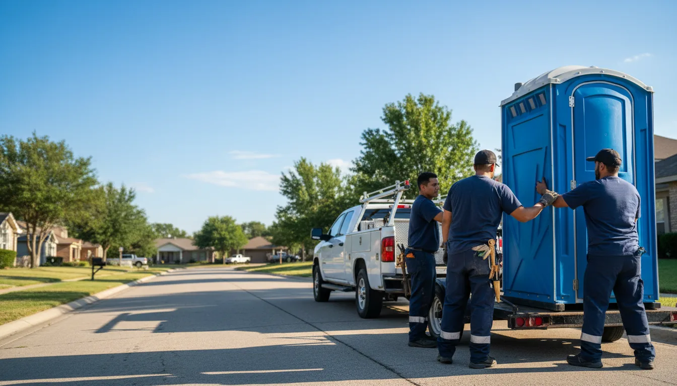 Portable Toilet Rental in Old Glory, TX near me